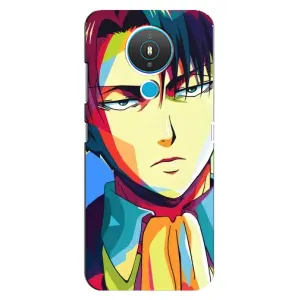 Чехлы Персонажи Аниме Наруто для Nokia 1.4 (AlphaPrint) (Леви Аккерман)