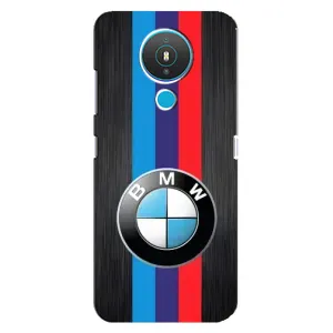 Чехол для Нокиа 1.4 - с принтом БМВ (AlphaPrint) (Лого BMW)