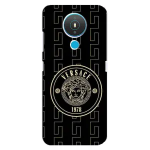 Чехлы VERSACE для Нокиа 1.4 (PREMIUMPrint) (Лого Версаче)