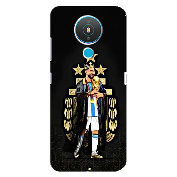 Чехол с принтом «Месси Король» для Nokia 1.4 Чехол с принтом «Месси Король» для Nokia 1.4