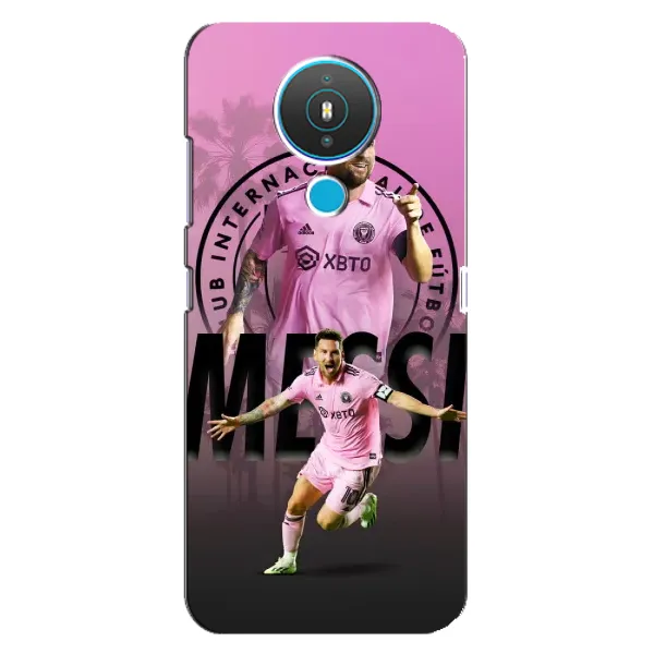 Чехол с принтом «Messi Miami» для Nokia 1.4