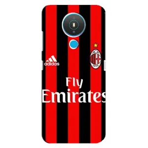Чехлы для Nokia 1.4 (VPrint) - Футбольные клубы (Milan)