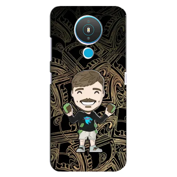 Чехол с принтом «Mister Beast» для Nokia 1.4