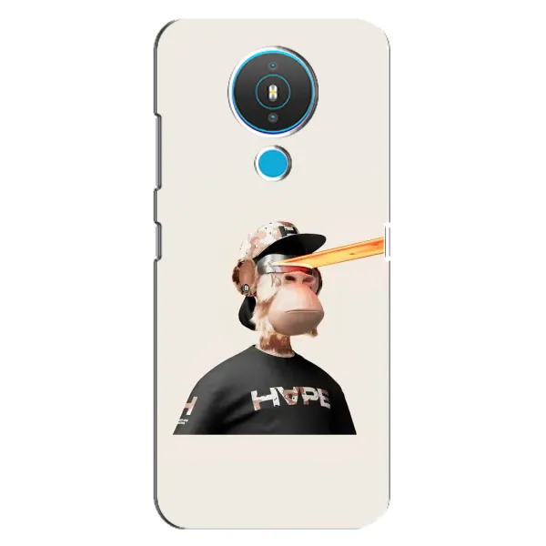 Чехол с принтом «обезьяна NFT в очках» для Nokia 1.4