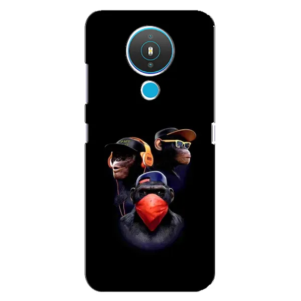 Чохол з принтом «Три мавпи» для Nokia 1.4