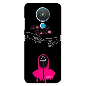 Чохол Гра в кальмара для Nokia 1.4 (Мінімалізм Гра кальмара)