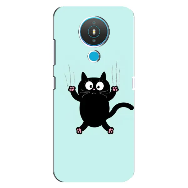 Чехол с принтом «Падающий кот» для Nokia 1.4