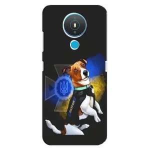 Чехлы с картинкой собаки Патрон для Nokia 1.4 (AlphaPrint) (Патрон собачка)