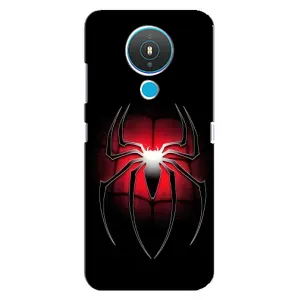 Чехол с человеком пауком для Nokia 1.4 - (AlphaPrint) (Паук марвел)