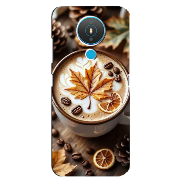 Чехол с принтом «Пряный кофе» для Nokia 1.4