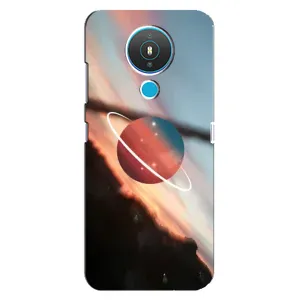 Космические Чехлы для Нокиа 1.4 (VPrint) (Сатурн)