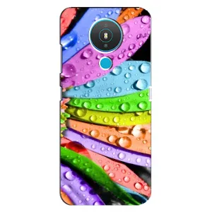 Чехлы (ART) Цветы на Nokia 1.4 (VPrint) (Семицветик)