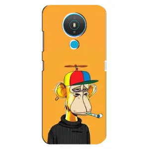 Чехлы с Обезьянами NFT для Nokia 1.4 (AlphaPrint) (Скучающая Обезьяна NFT)