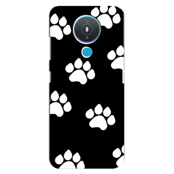 Чехол с принтом «Следы собаки» для Nokia 1.4
