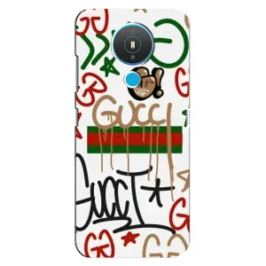 Брендновые Чехлы для Nokia 1.4 - (PREMIUMPrint) (Стиль GUUCI)