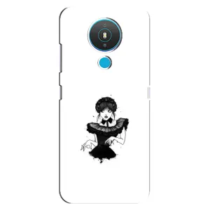 Чехлы Венсдей на Nokia 1.4 Уэнсдей (AlphaPrint) (танец Уэнздей)