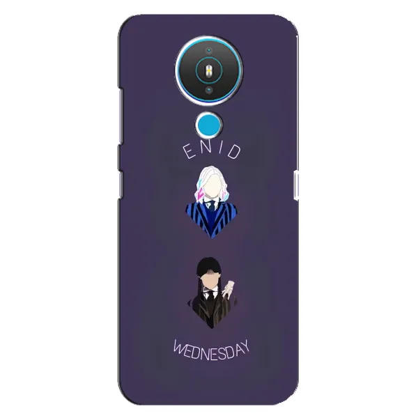 Чехол с принтом «Уэнздей и подруга» для Nokia 1.4