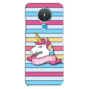 Чехол для Нокиа 1.4 - (Единорожки - Новинки) (AlphaPrint) (Unicorn)