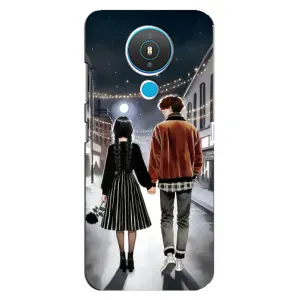 Чохол з дизайном Венздей 2 на Nokia 1.4 (Венздей та Тайлер)