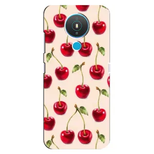 Чехлы с Фруктами для Nokia 1.4 (VPrint) (Вишня)