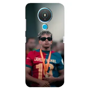 Чехол с футболистом Ламин Ямаль Nokia 1.4 (Ямаль Барса)