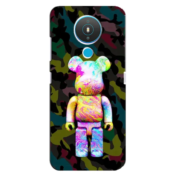 Чехол с принтом «Яркий Bearbrick» для Nokia 1.4