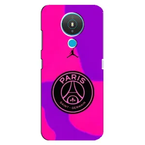 Чехлы PSG для Nokia 1.4 (AlphaPrint) (яркий ПСЖ)