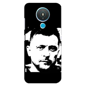 Чехол для Nokia 1.4 (AlphaPrint - с принтом Зеленского) (Зеленский АРТ)