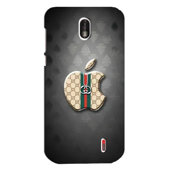 Чохол з принтом «Apple gucci» для Nokia 1