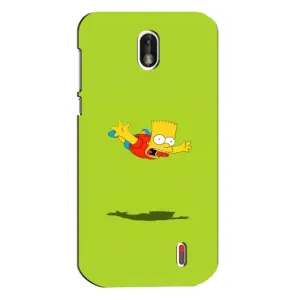 Чjхол з Сімпсонами для Nokia 1 (VPrint) (Барт Сімпсон)