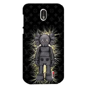 Чохли для Nokia 1 - Bearbrick Louis Vuitton (PREMIUMPrint) (Bearbrick LV)