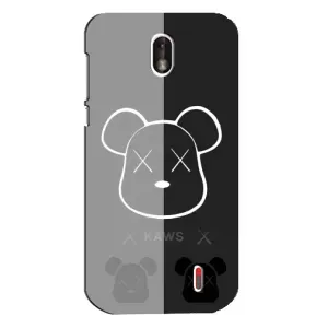 Чохли для Nokia 1 - Bearbrick Louis Vuitton (PREMIUMPrint) (БеарБрік очі)