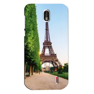 Чохол Ейфелева Вежа Nokia 1 - (AlphaPrint) (Дорога до Парижу)