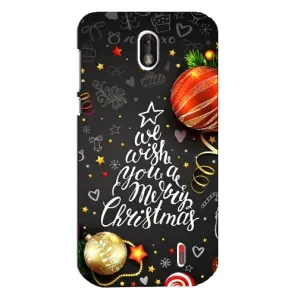 Різдвяні Чохли для Nokia 1 (VPrint) (Ялинка)