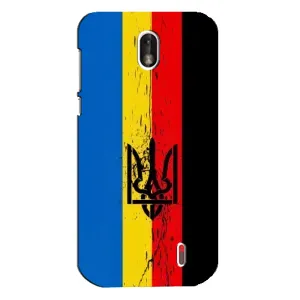 Украинские Чехлы для Nokia 1 с картинкой УПА (AlphaPrint) (Прапор УПА)