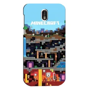 Чохол Майнкрафт на Nokia 1 (AlphaPrint) Minecraft (фон Minecraft)