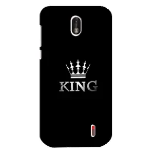Чохол з Короною Нокіа 1 - (AlphaPrint) (KING)