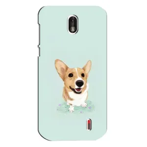 Чохли з собаками для Nokia 1 (VPrint) (Коргі)