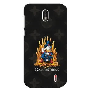 Чехли для Nokia 1 - Скрудж МакДак Louis Vuitton (PREMIUMPrint) (Король грошей)