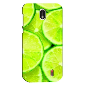 Чохли з фруктами для Nokia 1 (VPrint) (Лайм)
