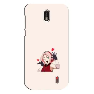 Чохли Персонажі Аніме Наруто для Nokia 1 (AlphaPrint) (Лайк Сакура)