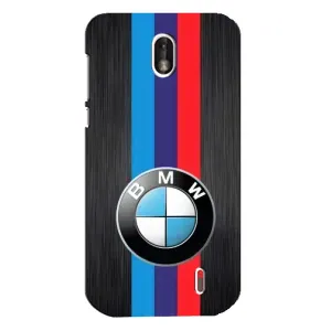 Чохол для Нокіа 1 - з принтом БМВ (AlphaPrint) (Лого BMW)