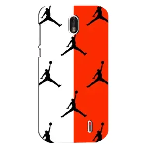 Чохли для Nokia 1 - з картинкою JORDAN (AlphaPrint) (Лого Джордан)