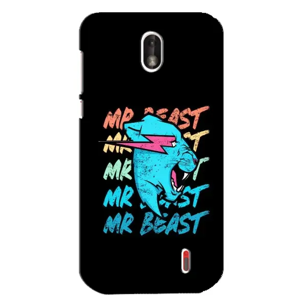 Чохол з принтом «logo Mr beast» для Nokia 1