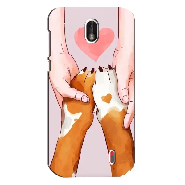 Чохол з принтом «Любовь до собак» для Nokia 1