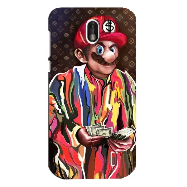 Чохол з принтом «Mario LV» для Nokia 1