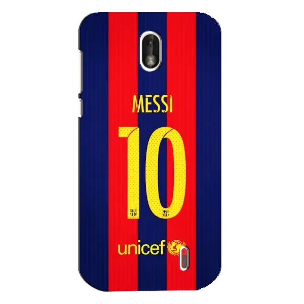 Чехол с принтом «Messi Barca 10» для Nokia 1