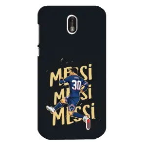 Чохли для Nokia 1 (Leo чемпіон) (AlphaPrint) (Messi ПСЖ)