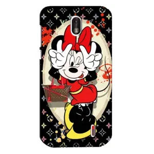 Чохол Disney Mouse Nokia 1 (PREMIUMPrint) (Мінні peace)