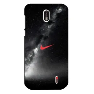 Чохол для Nokia 1 - з принтом Найк (AlphaPrint) (Найк червоний)